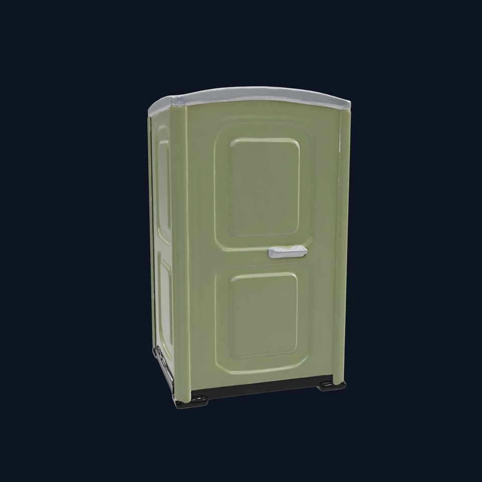 Portable Toilet D Model Pack with HighQuality Textures